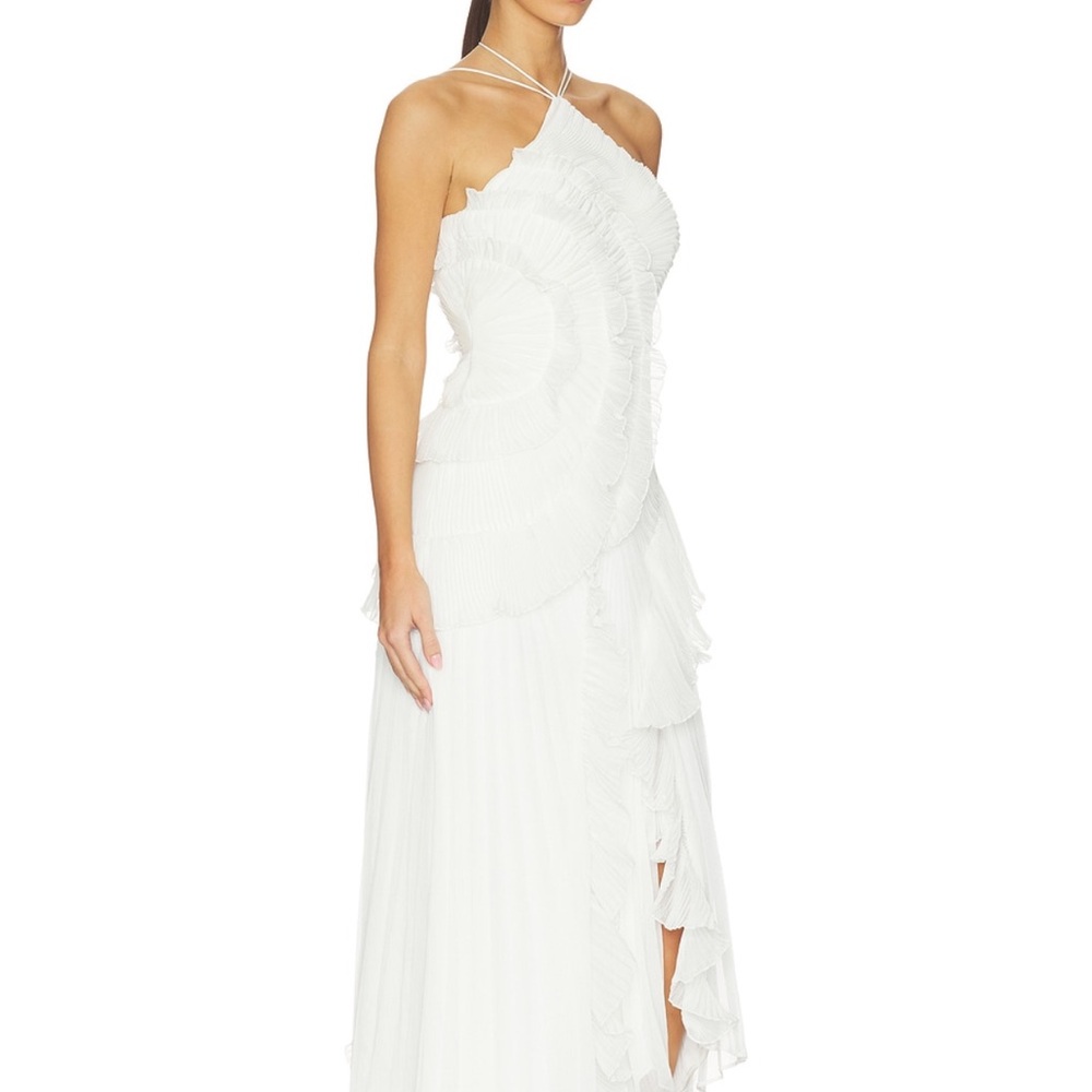 AMUR Lorelie White Halter Dress Size 0- looking to buy!